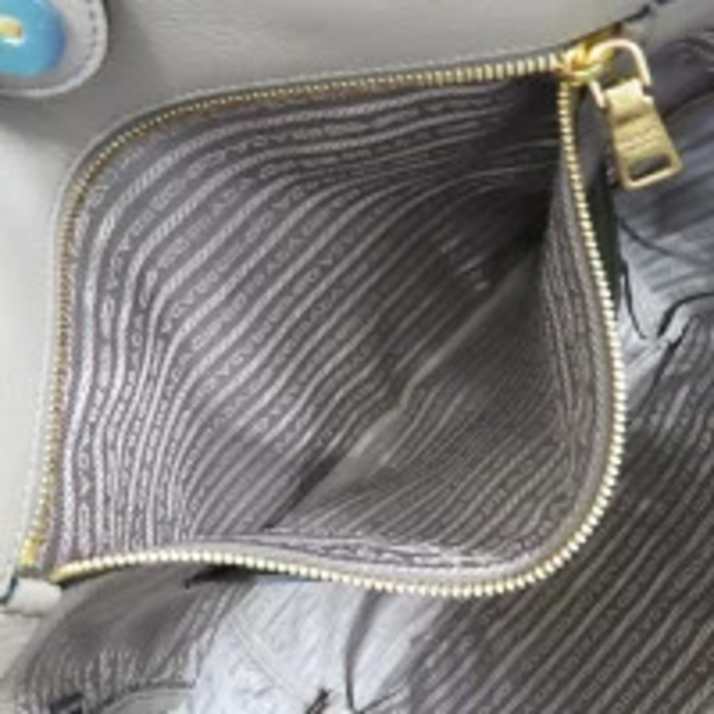 Prada Shoulder Tote Bag ARGILLA Gray - Picture 9 of 10